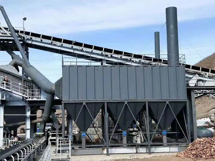 砂石廠(chǎng)破碎機(jī)除塵器