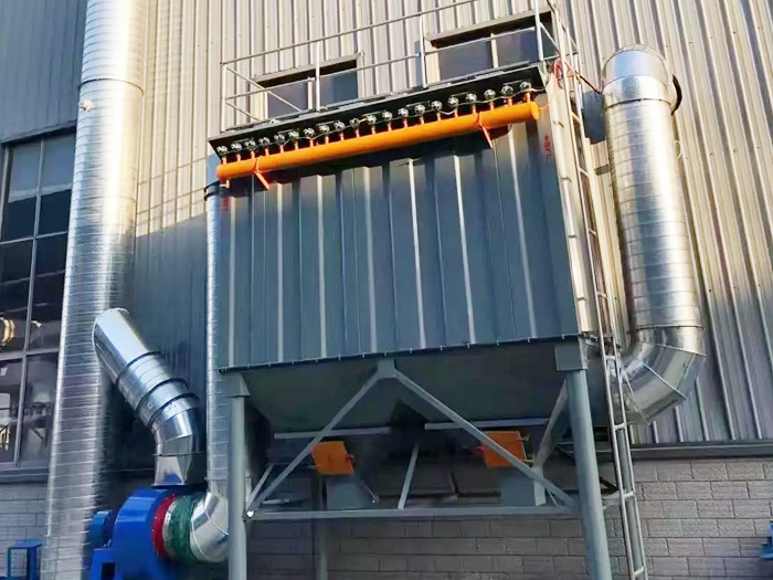 LCPM分室側(cè)噴低壓布袋除塵器