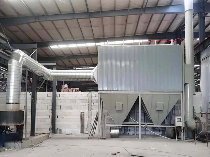 江蘇石膏粉袋式除塵器